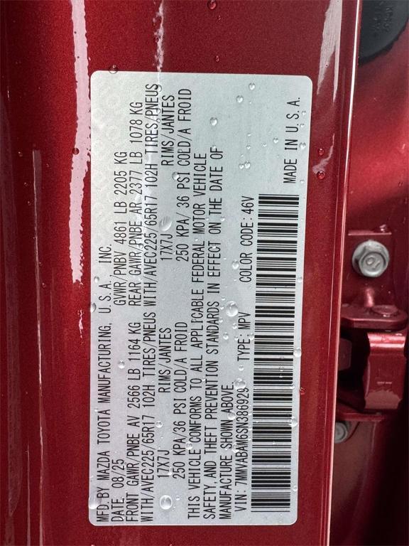 new 2025 Mazda CX-50 car, priced at $31,190