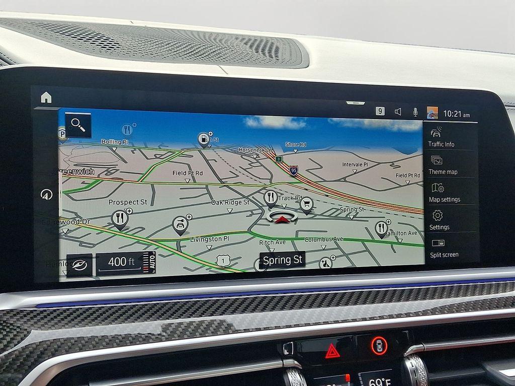 used 2022 BMW X6 M car, priced at $71,000