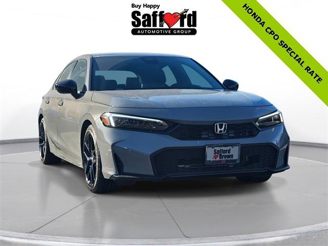 used 2025 Honda Civic car, priced at $27,589