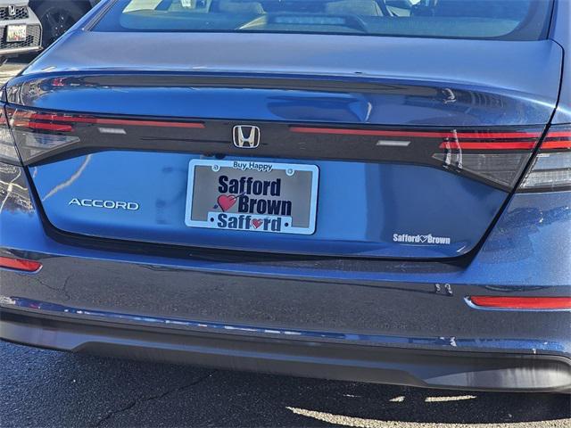 used 2025 Honda Accord car, priced at $28,900