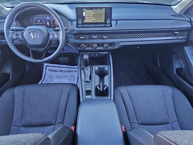 used 2025 Honda Accord car, priced at $28,900