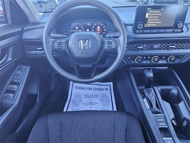 used 2025 Honda Accord car, priced at $28,900