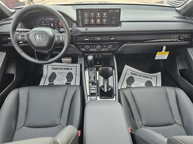 new 2025 Honda Accord Hybrid car, priced at $38,320