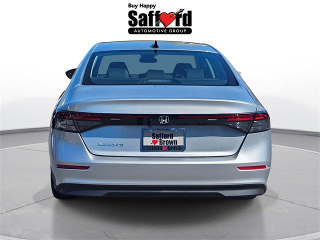 new 2025 Honda Accord car, priced at $31,710
