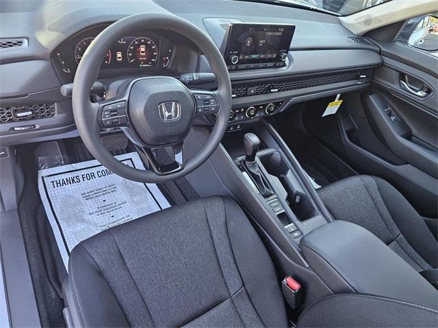 new 2025 Honda Accord car, priced at $31,710