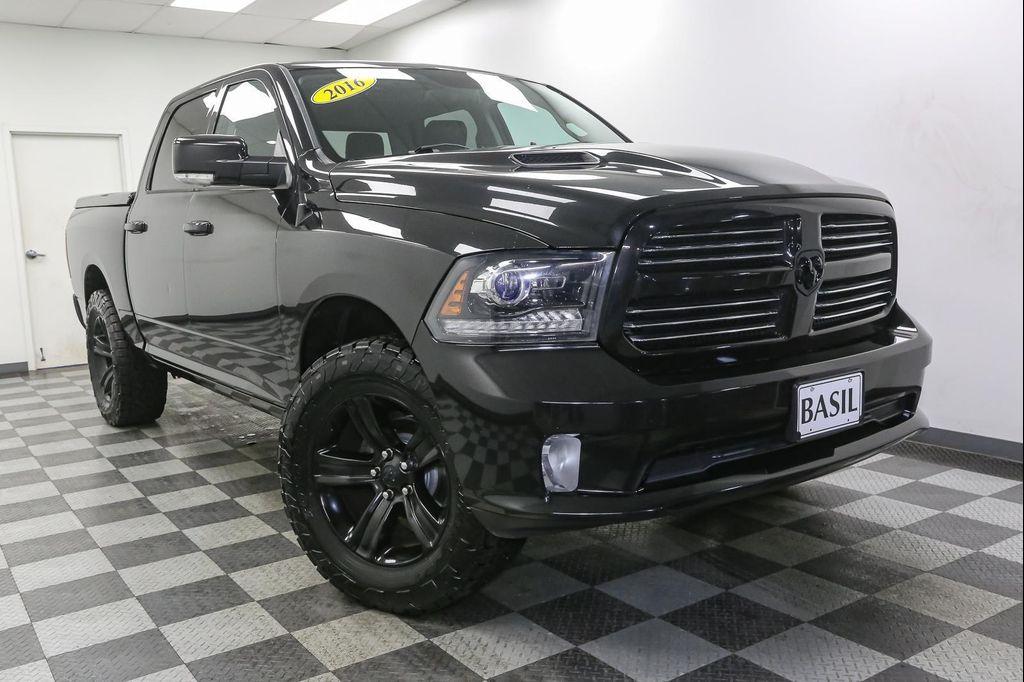 used 2016 Ram 1500 car, priced at $27,500