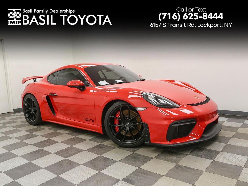 used 2023 Porsche 718 Cayman car, priced at $139,999