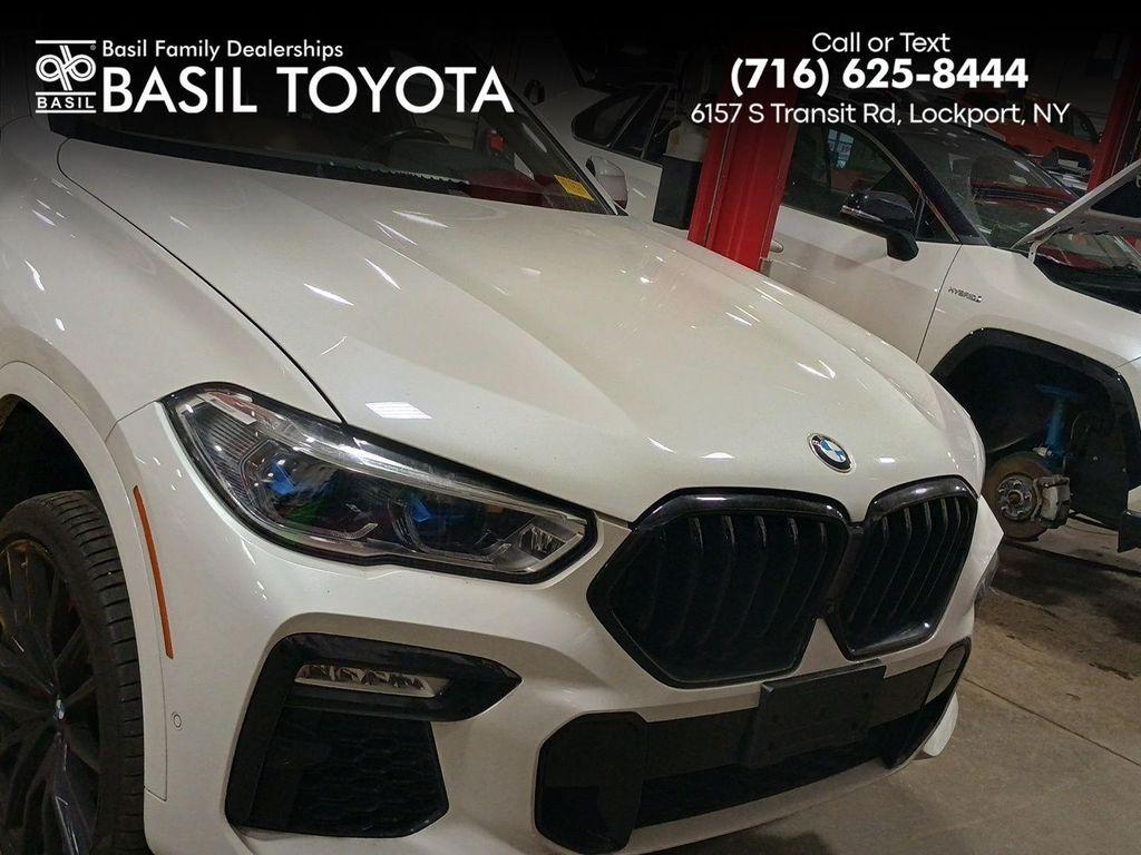 used 2021 BMW X6 car, priced at $39,999