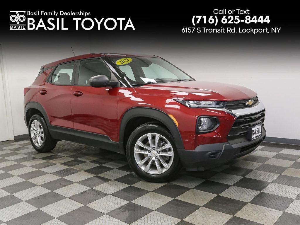 used 2021 Chevrolet TrailBlazer car, priced at $14,999