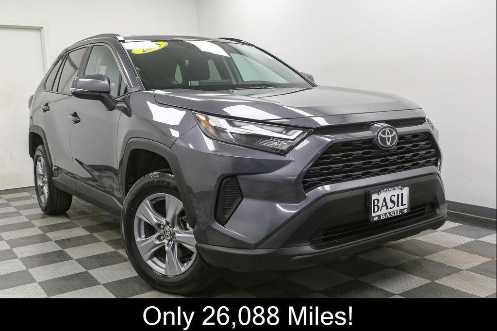 used 2025 Toyota RAV4 Hybrid car, priced at $35,879
