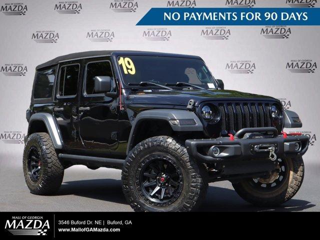 used 2019 Jeep Wrangler Unlimited car, priced at $29,937