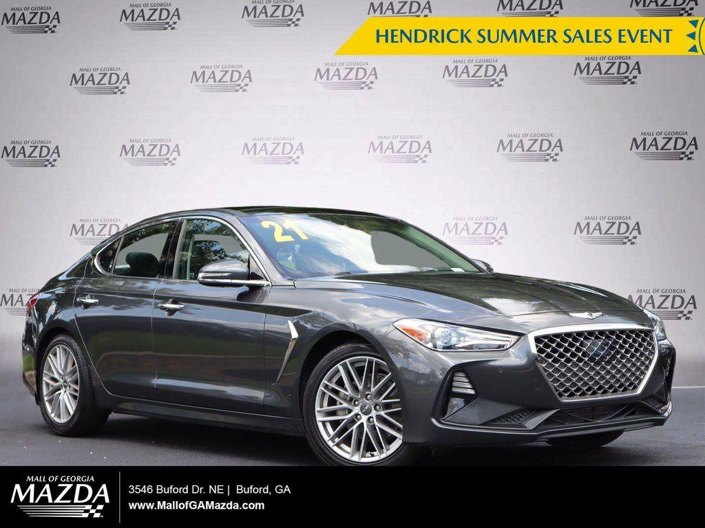 used 2021 Genesis G70 car, priced at $26,937