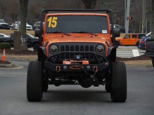 used 2015 Jeep Wrangler Unlimited car, priced at $19,988