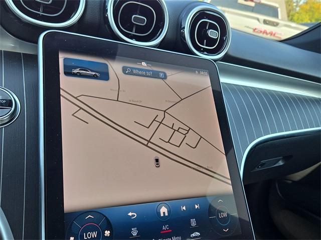 used 2024 Mercedes-Benz C-Class car, priced at $42,987