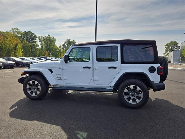used 2021 Jeep Wrangler Unlimited car, priced at $28,991