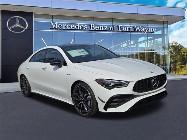 new 2025 Mercedes-Benz AMG CLA 35 car, priced at $60,800