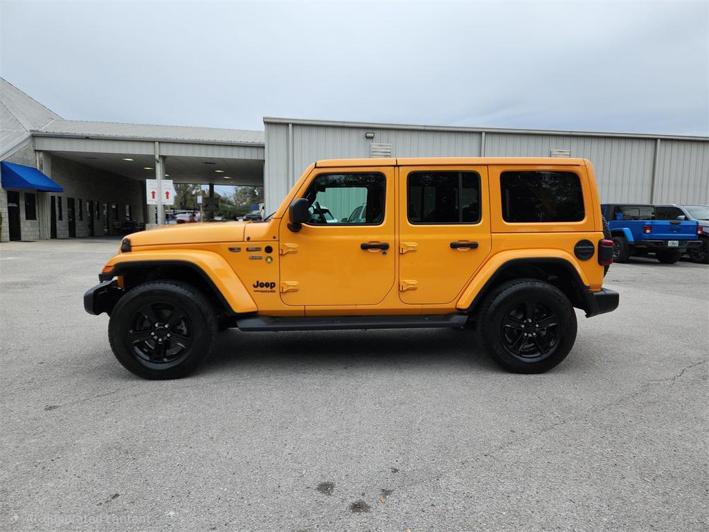 used 2021 Jeep Wrangler Unlimited car, priced at $28,991