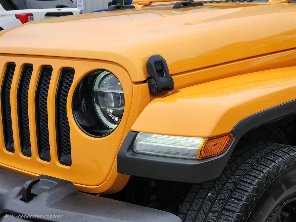 used 2021 Jeep Wrangler Unlimited car, priced at $28,991