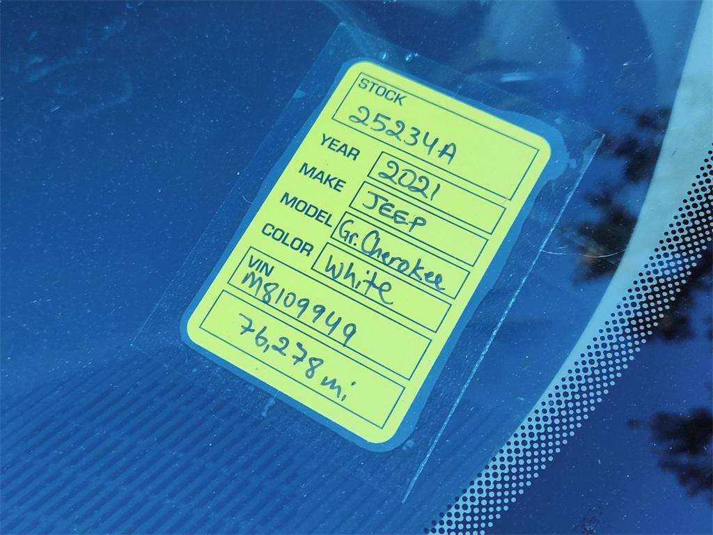 used 2021 Jeep Grand Cherokee L car, priced at $24,991