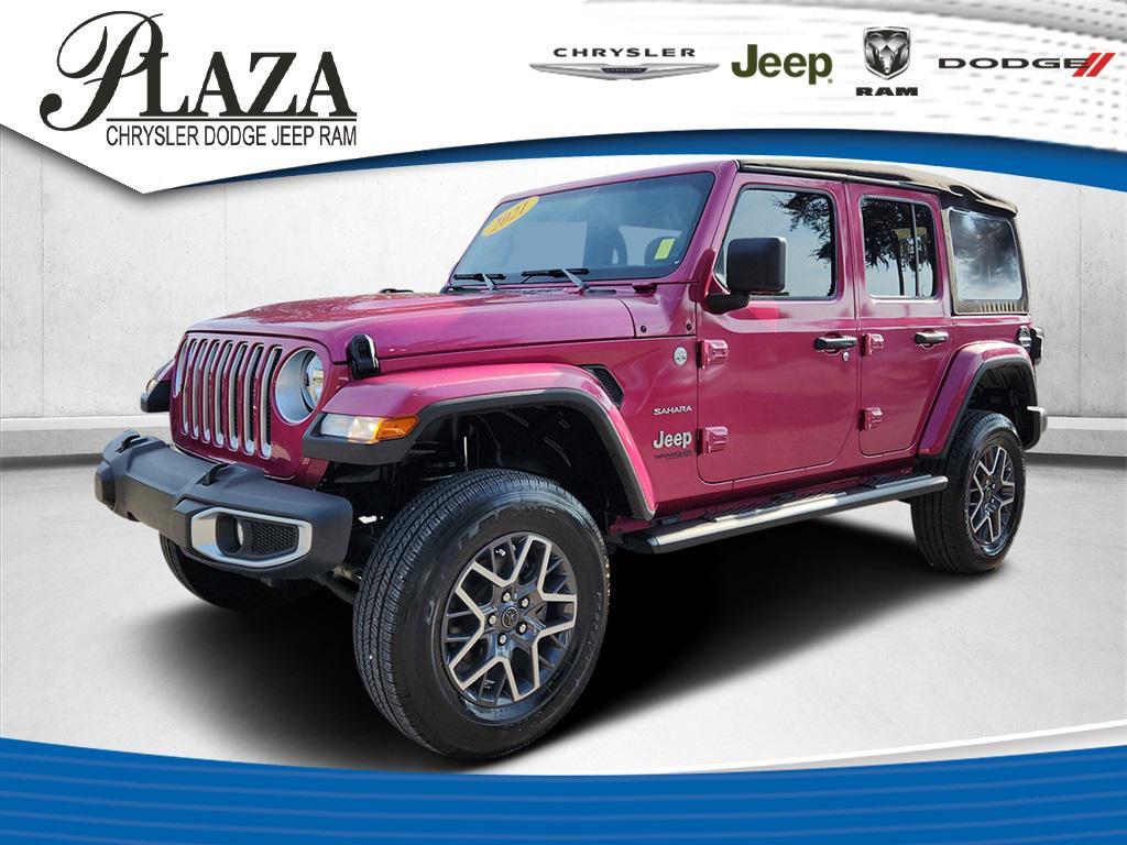 used 2021 Jeep Wrangler Unlimited car, priced at $29,991