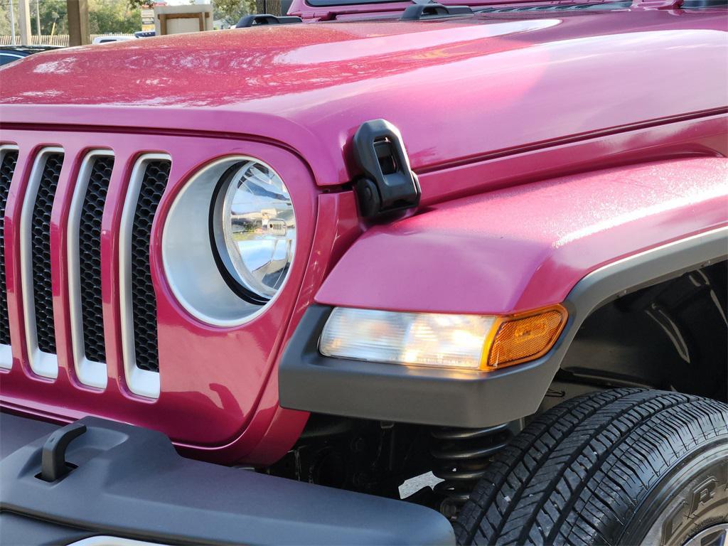 used 2021 Jeep Wrangler Unlimited car, priced at $27,991