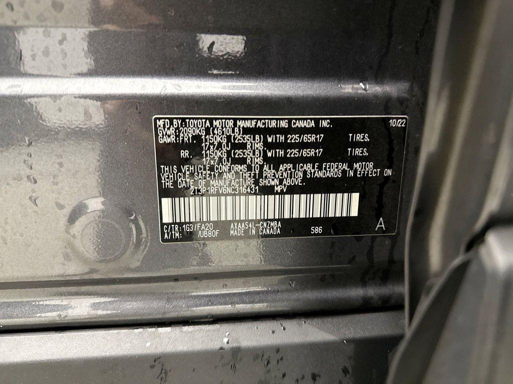 used 2022 Toyota RAV4 car, priced at $29,799