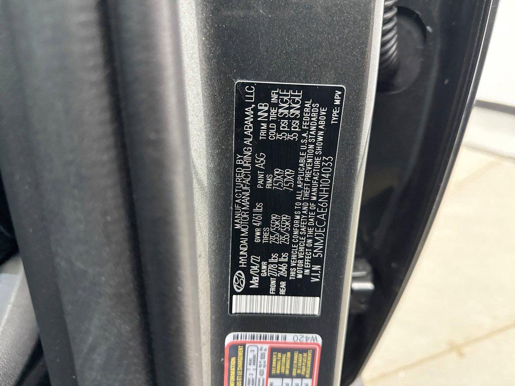 used 2022 Hyundai Tucson car, priced at $24,500