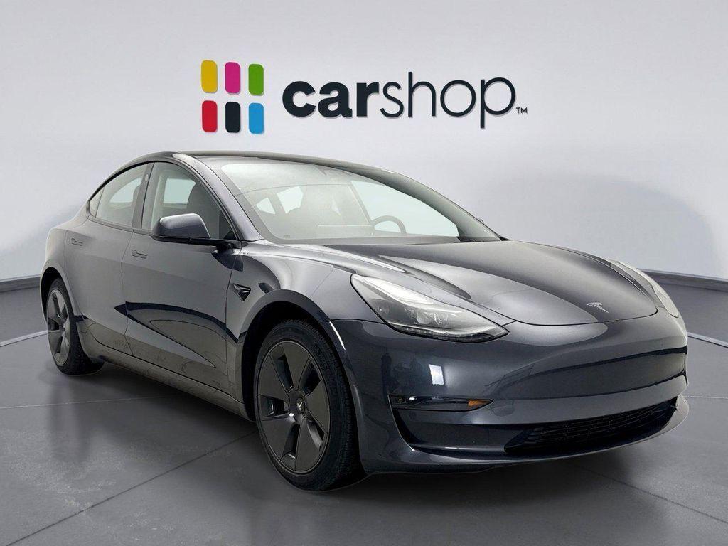 used 2023 Tesla Model 3 car, priced at $23,999