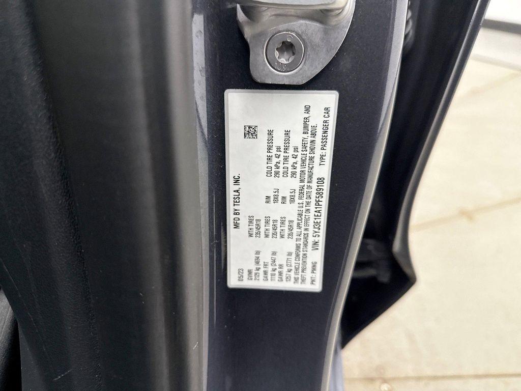 used 2023 Tesla Model 3 car, priced at $23,999