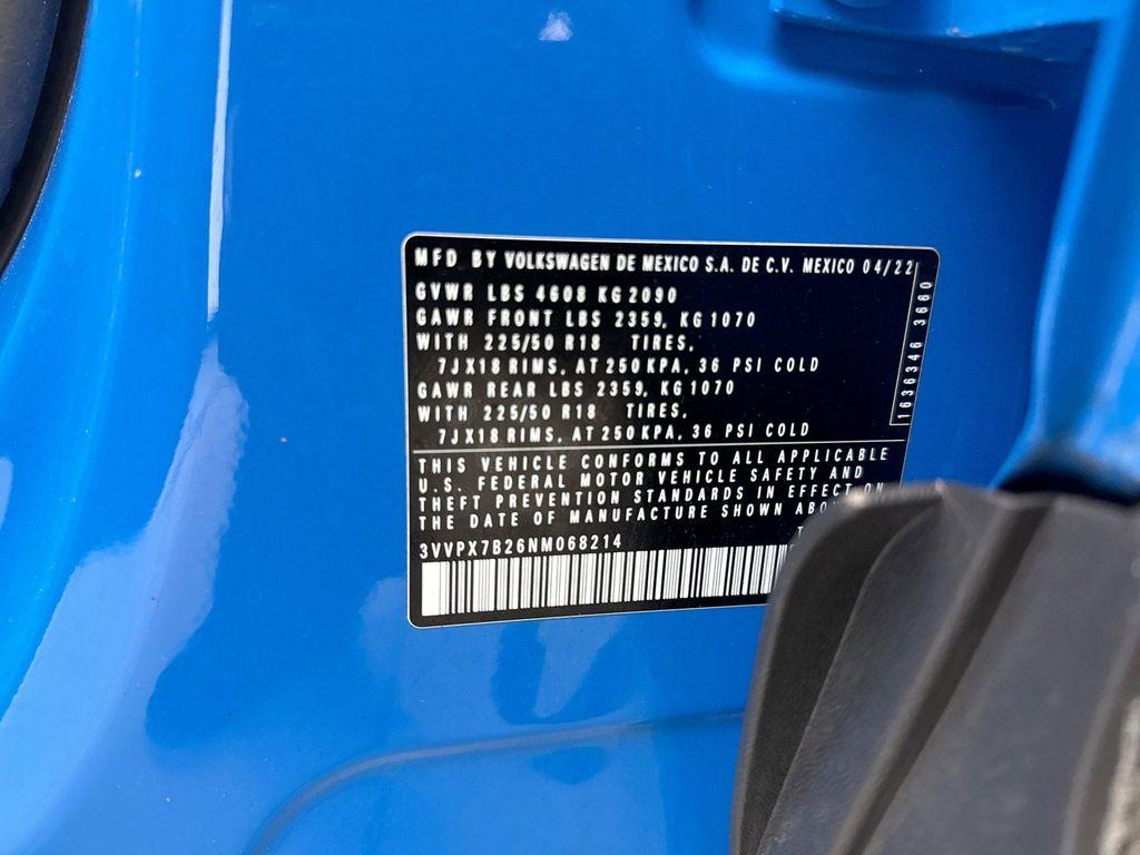 used 2022 Volkswagen Taos car, priced at $22,497