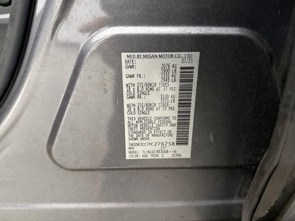 used 2023 Nissan Pathfinder car, priced at $35,400