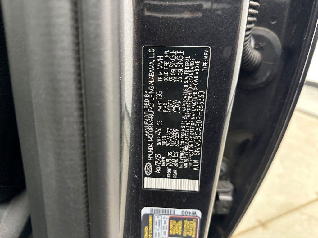 used 2023 Hyundai Tucson car, priced at $24,800