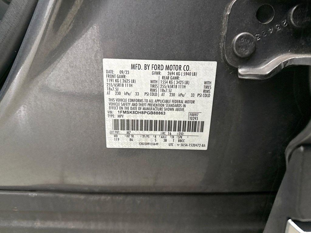 used 2023 Ford Explorer car, priced at $33,099