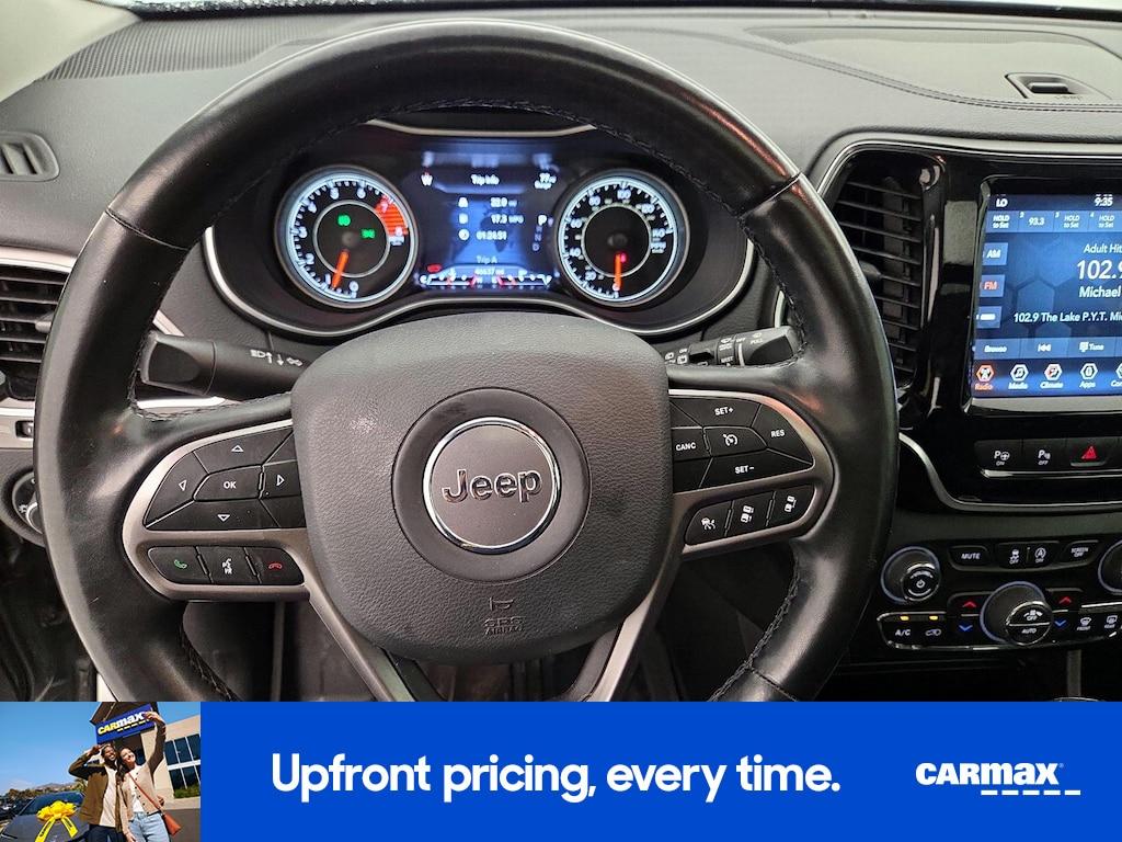 used 2021 Jeep Cherokee car, priced at $20,998