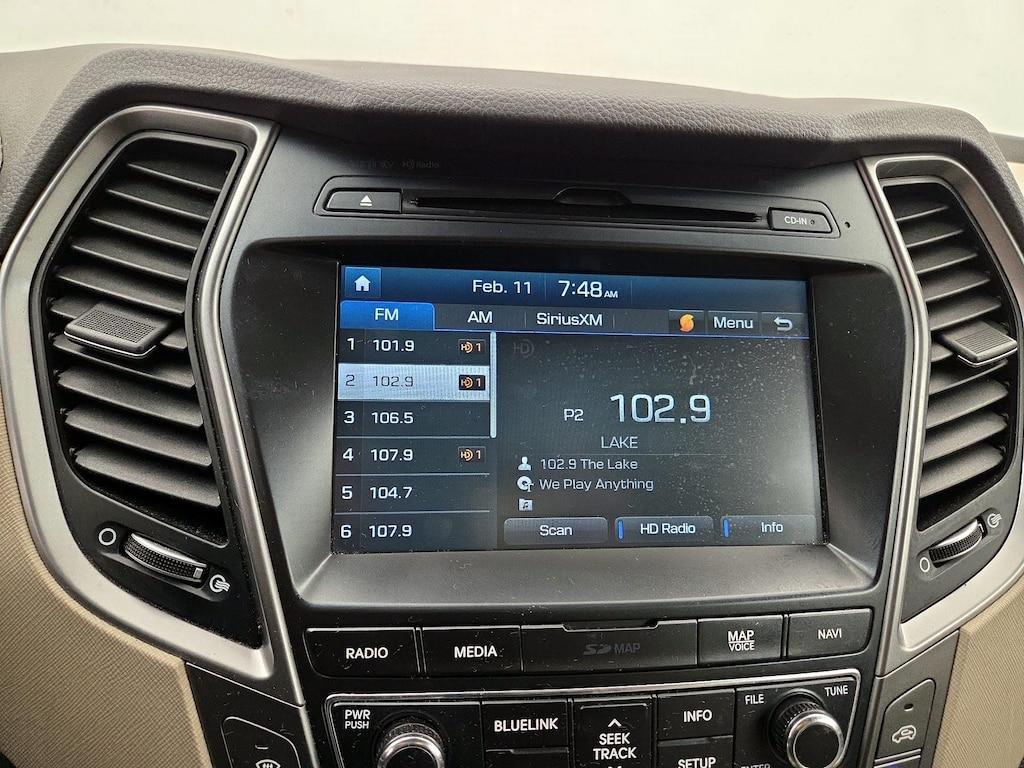 used 2017 Hyundai Santa Fe car, priced at $20,998