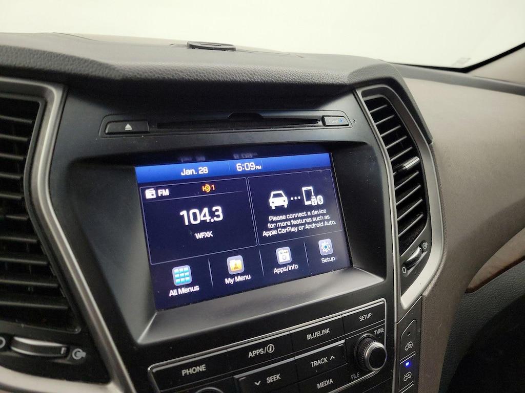 used 2017 Hyundai Santa Fe car, priced at $14,998