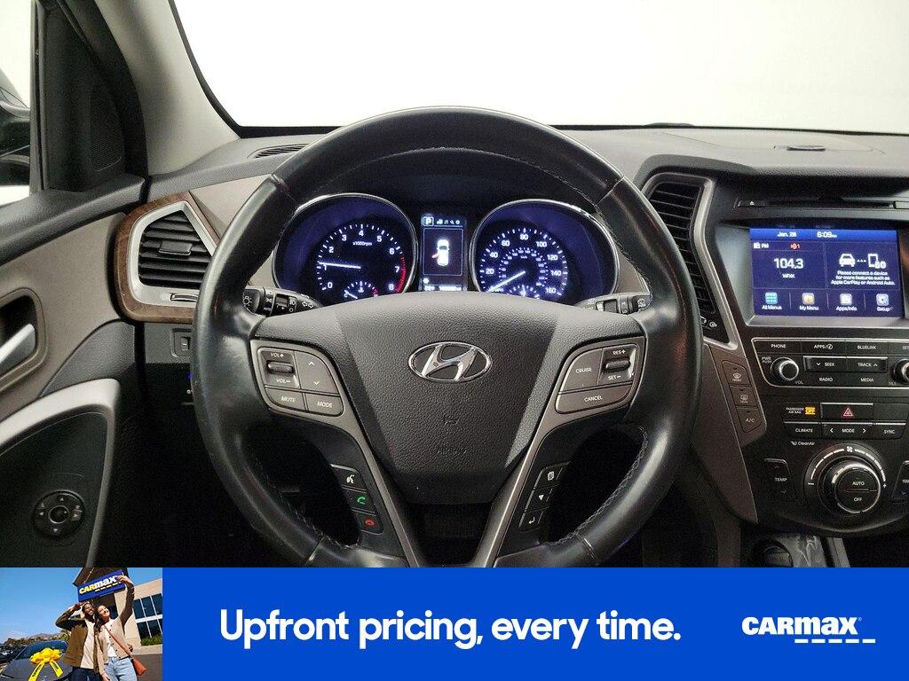 used 2017 Hyundai Santa Fe car, priced at $14,998