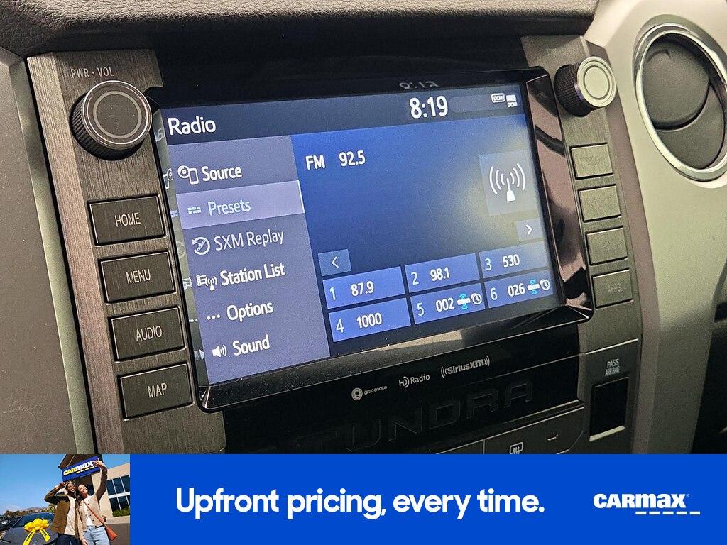 used 2021 Toyota Tundra car, priced at $41,998