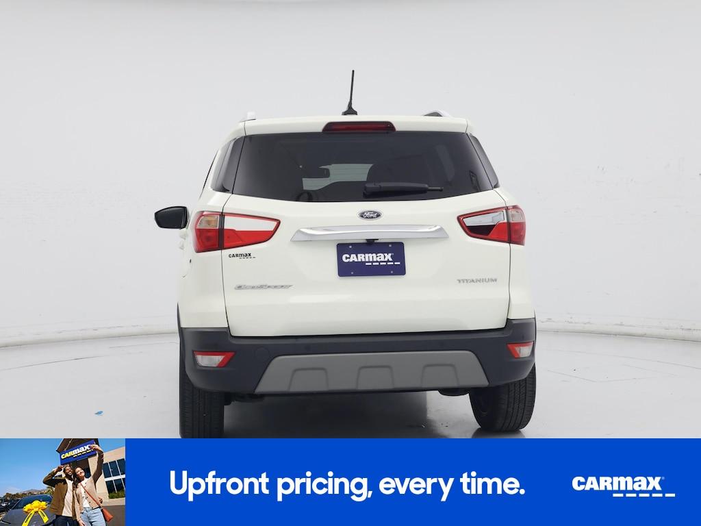 used 2021 Ford EcoSport car, priced at $17,998