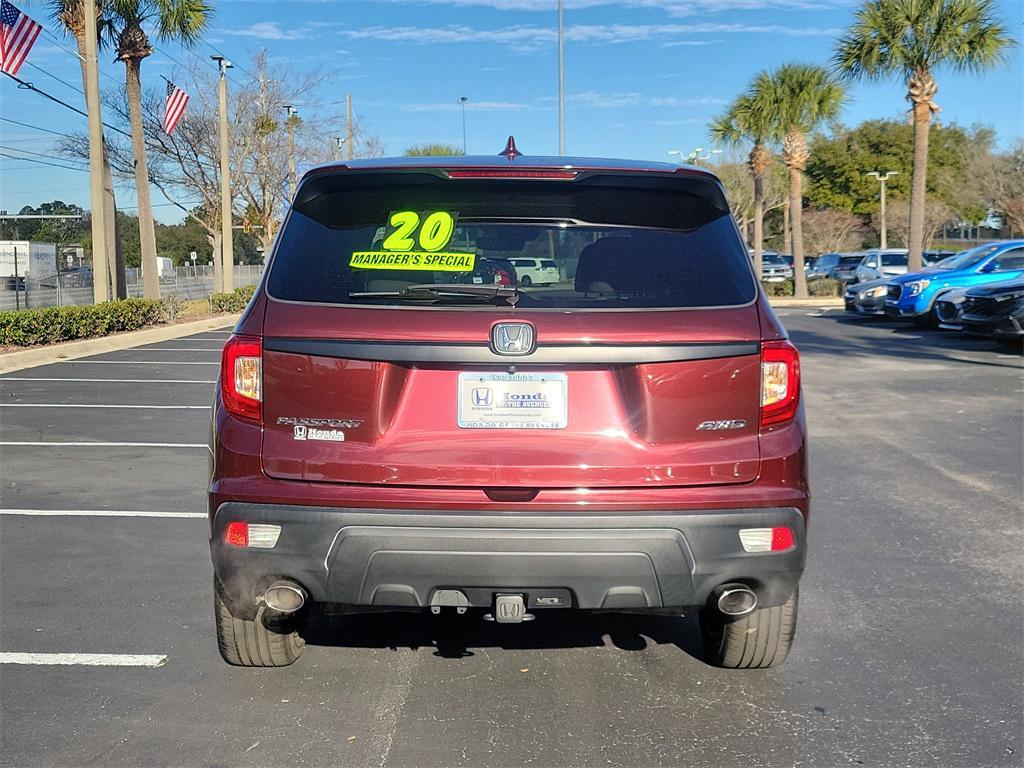 used 2020 Honda Passport car, priced at $21,107