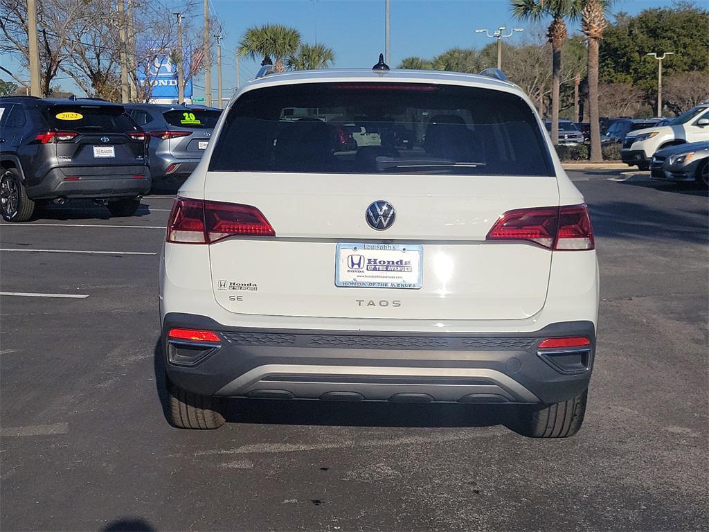 used 2022 Volkswagen Taos car, priced at $16,990