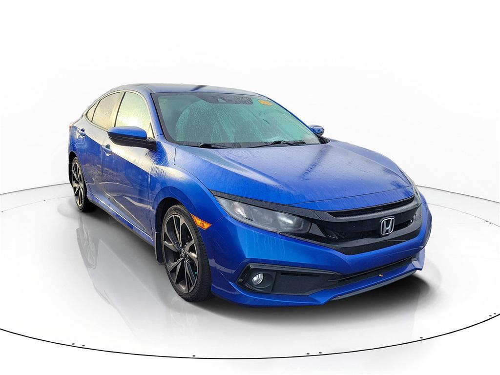 used 2019 Honda Civic car, priced at $17,348