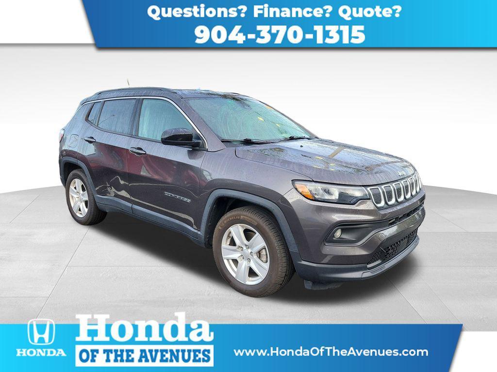 used 2022 Jeep Compass car, priced at $16,169
