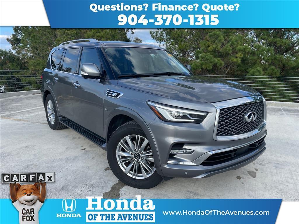 used 2020 INFINITI QX80 car, priced at $27,460