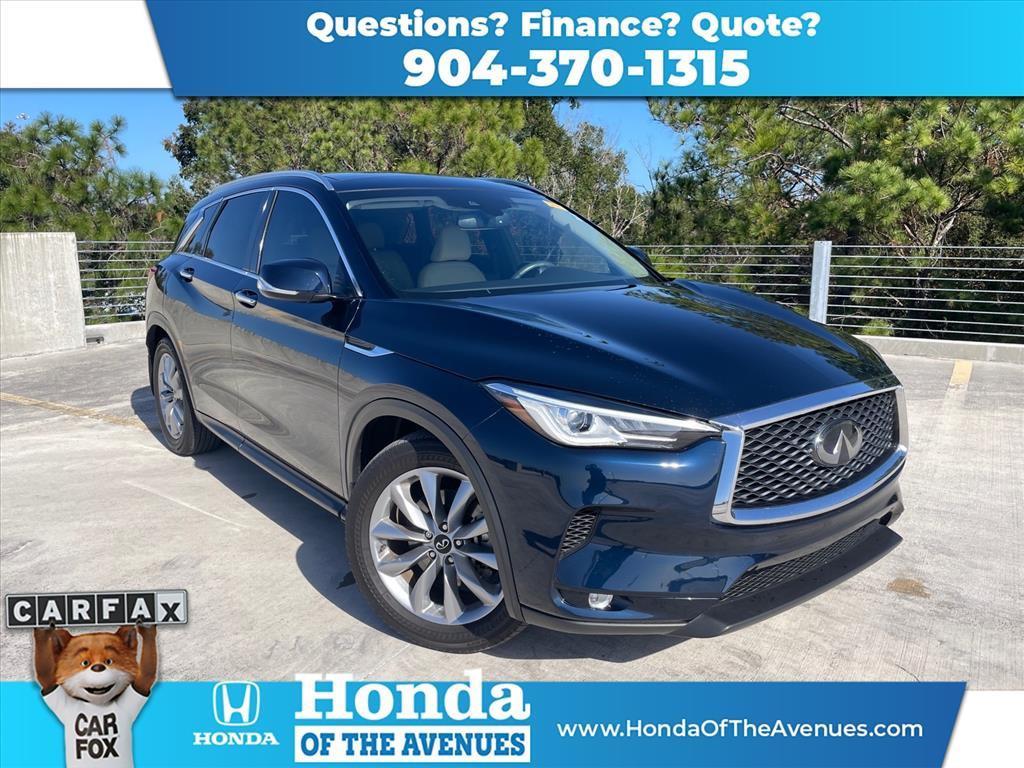 used 2021 INFINITI QX50 car, priced at $23,701