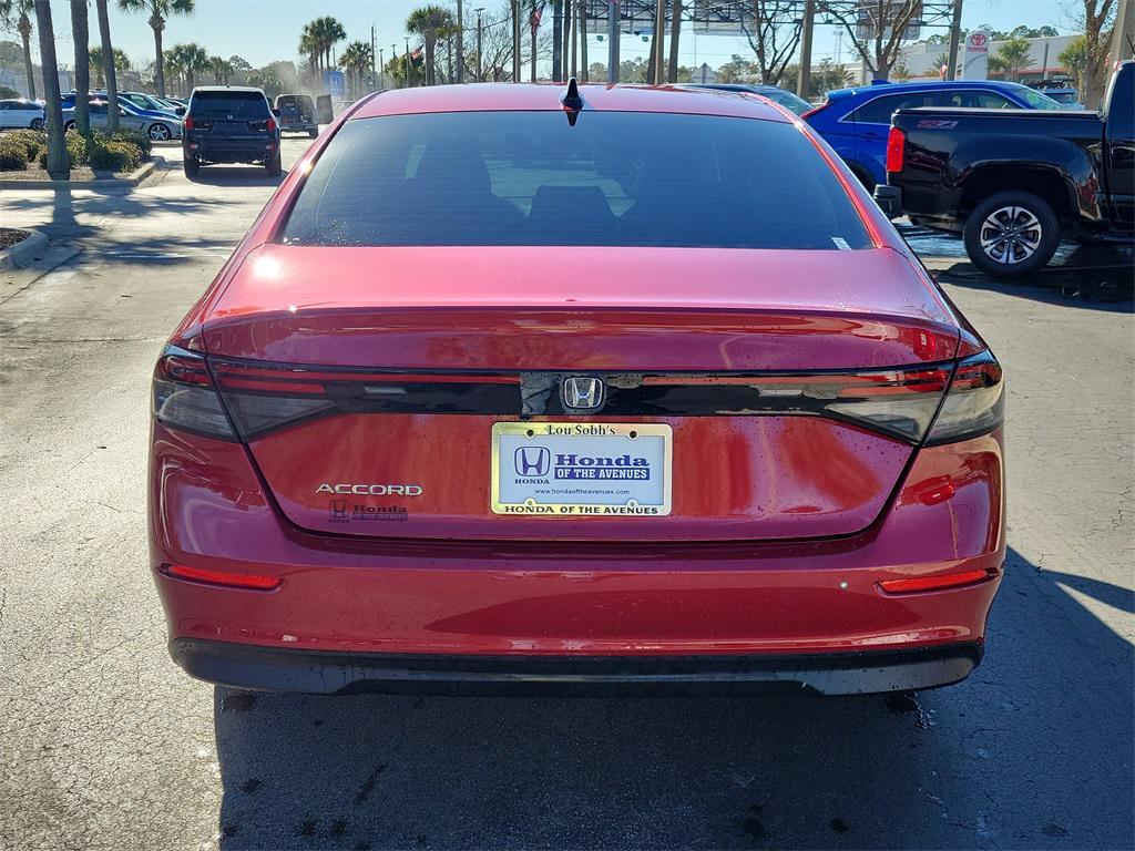 used 2025 Honda Accord car, priced at $27,731