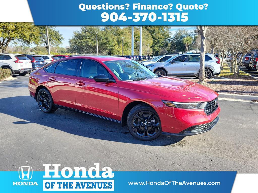 used 2025 Honda Accord car, priced at $27,731