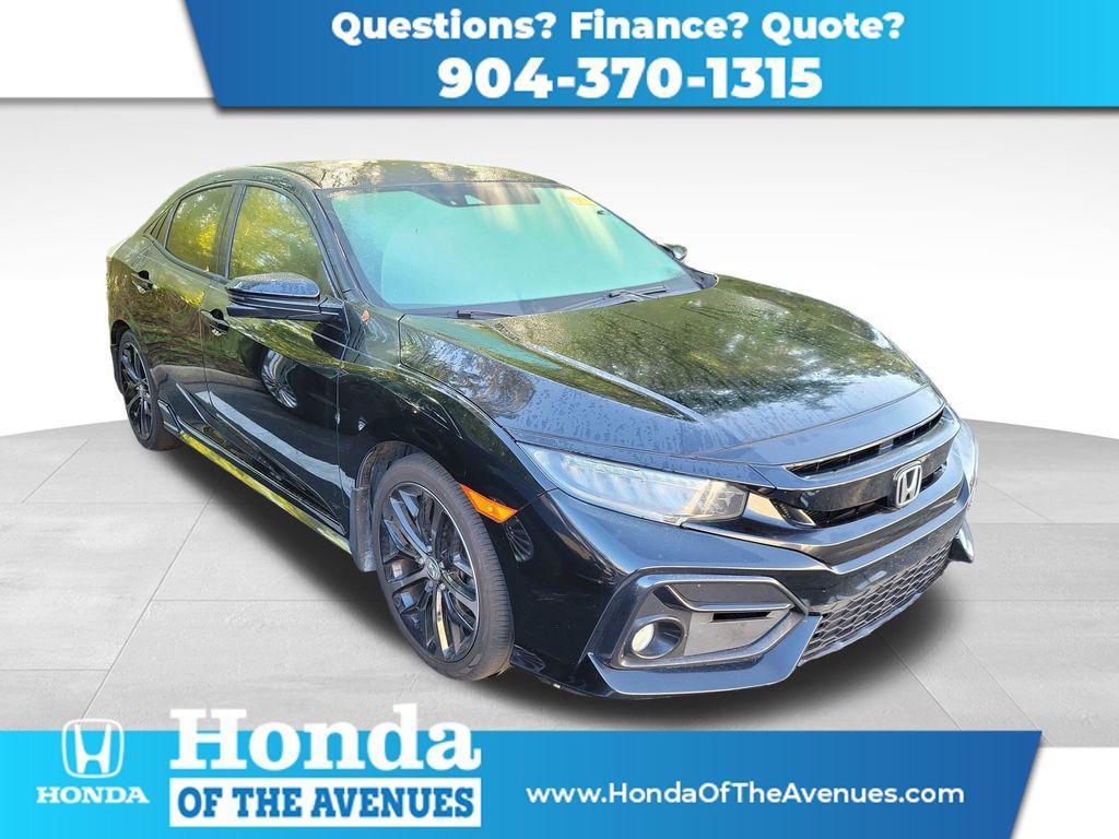 used 2021 Honda Civic car, priced at $24,642