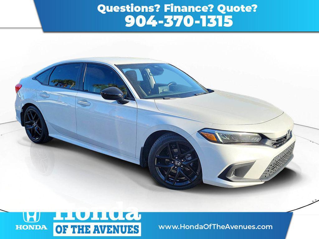 used 2023 Honda Civic car, priced at $22,021