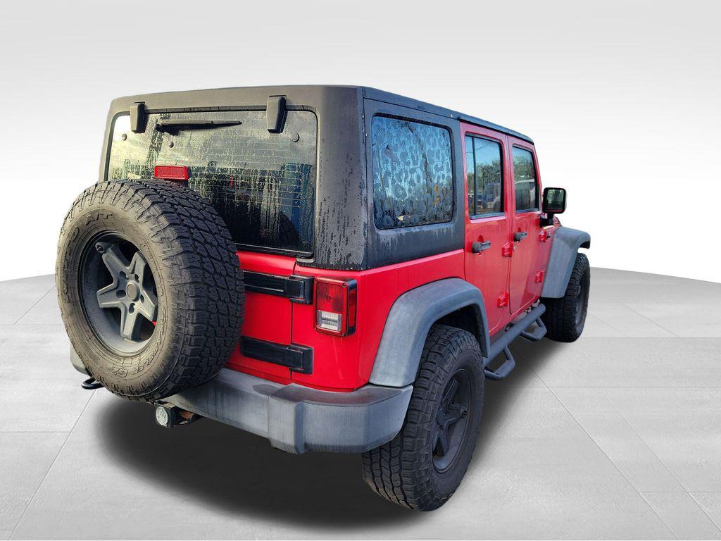 used 2015 Jeep Wrangler Unlimited car, priced at $17,329